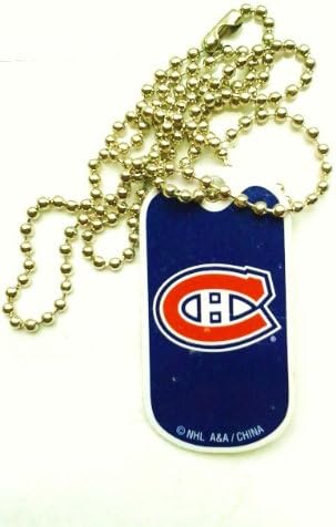 NHL Montreal Canadiens Dog Tag Necklace (1 Count)