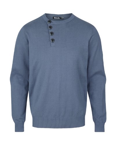 Bench Herren Pullover UNREAL KNIT, folkstone grey, L, BMFA0782