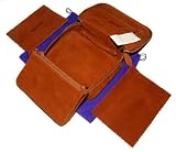 Polo Ralph Lauren Purple Label Mens Jewelry Travel Box Case Suede Leather Italy