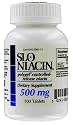Slo-Niacin Polygel Controlled-Release Niacin, 500 mg, 100 Tablets