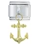 Dangle Golden Anchor Italian Charms