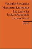 Produkt-Bild: Vita sanctae Radegundis /Das Leben der heiligen Radegunde: Lat. /Dt.