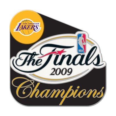 LOS ANGELES LAKERS OFFICIAL LOGO LAPEL PIN