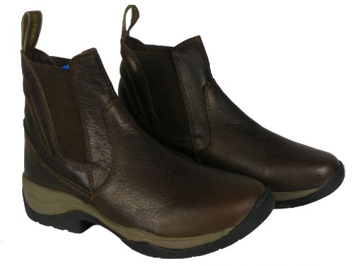 NEW BROWN LEATHER ROYSTON HORSE RIDING JODHPUR BOOTS ADULTS SIZE 8