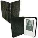 Genuine Alligator Leather Cover Case for Kindle 2 (Black)