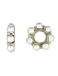 Storywheel® Pearl Bead / Charm in 925 Sterling Silver
