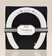 Ceramic Wedding Horseshoe
