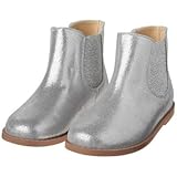 ジンボリー GYMBOREE/ シマーブーツ メタリックシルバー シューズ 18cm【並行輸入】