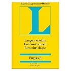 English to German and German to English Dictionary of Biotechnology : Fachwoerterbuch... by  Wolfgang Babel