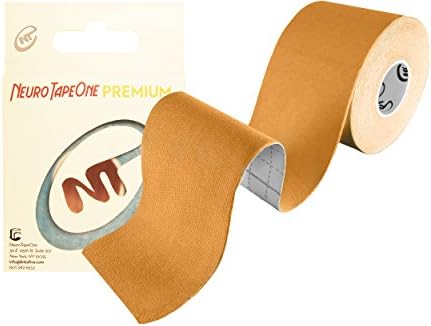 NeuroTapeOne Premium: the NeuroMuscular and Kinesiology Taping with FREE mini guide (Beige)