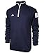 adidas climalite Shockwave 1/4 Zip Long sleeve, Collegiate Navy/White, Xx-Large