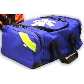 PARAMEDIC EMERGENCY LARGE TRAUMA BAG AMBULANCE BLUE