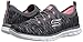 Skechers Sport Women's Glider Deep Space Fashion Sneaker,Charcoal/Coral,7 M US