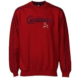 Majestic St Louis Cardinals Red First Round Pick Crew Sweatshirt