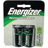 Energizer C Cell NIMh Rechargeable Batteries 2 Pack - NH35BP2