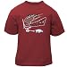 adidas Arkansas Razorbacks Cardinal Infant Slant Script T-shirt