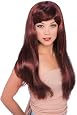Glamour Wigs Halloween Wigs Red & Black