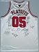 Chicago Bulls Team Autographed 2004-05 Reebok Basketball Jersey (White)