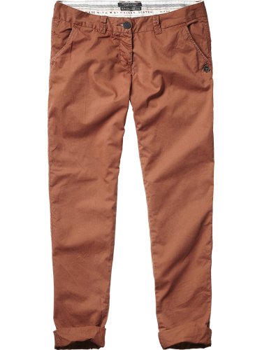 Maison Scotch Damen Hose/ Lang lighter wtg pima cotton chinos/belt - 11240780834, Gr. 28/3 Preisvergleich