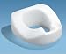 TALL-ETTE ELEVATED TOILET SEAT for TOTAL HIP REPLACEMENT ~ STANDARD::Specially designed to meet the needs of people who have undergone unilateral or bilateral total hip replacement.::This can help reduce the effects of spasticity occurring in people with cerebral palsy or other muscle tone affecting conditions.::Keeps the legs abducted in the proper position and prevents internal rotation and adduction at the hip.::4" elevation permits easy sitting and rising. The unique bilateral contoured shape allows for optimal comfort.::Comes in Standard and Elongated.