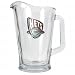 New Jersey Nets 60oz Glass Pitcher  (Primary Logo)