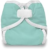 Thirsties Diaper Cover with Hook and Loop, Aqua, X-Small