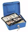 Master Lock 7119D Locking Cash Box with 3-Compartment Tray