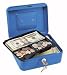 Master Lock 7119D Locking Cash Box With 3 Compartment Tray