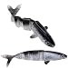 DAM Effzett Power Skater Silver Spark 9cm 4 Stück