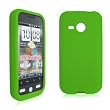 Neon Green Soft Textured Silicone Gel Skin Cover Case for HTC Eris Droid