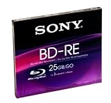 SONY BD-RE Blu-ray (25GB) rewritable disc