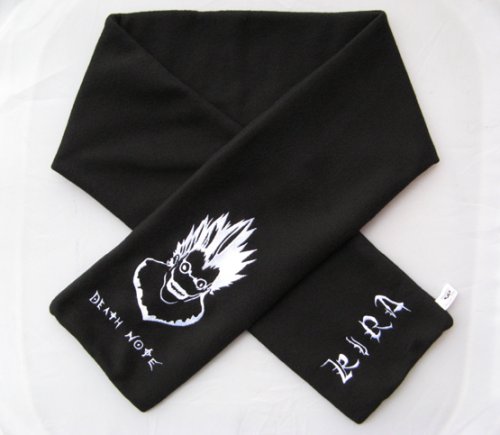 Childrens Toyshop  Sporting Goods : Death Note Ryuk / KIRA Fleece Winter Scarf + Pin