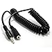kenable Coiled 3.5mm Stereo Jack to Socket Headphone Extension Cable Lead 2m (~6 feet)
