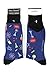 Foot Traffic, Men's Education-Themed Socks, Chemistry (Shoe Sizes 7-12)