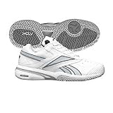 Women's Reebok Pump Net Pro Tennis Shoe - White/Fresh Blue/Silver