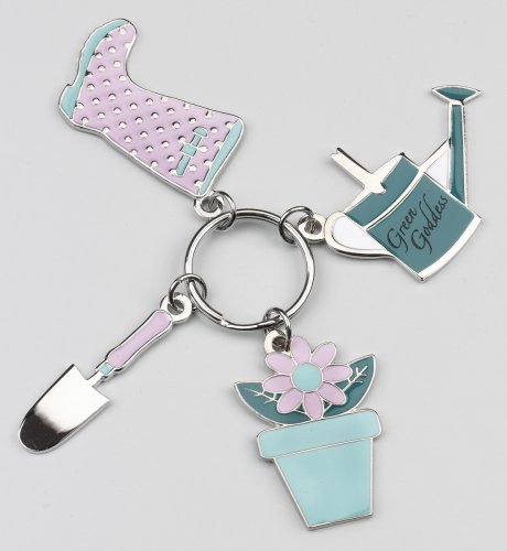 Green Goddess Keyring