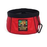 Big Save Kyjen Outward Hound 48-Ounce Port-A-Bowl, Red by Kyjen