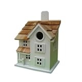 Townhouse Birdhouse White