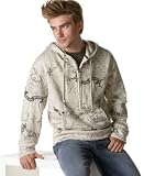 DKNY Jeans - DKNY Jeans Medallion 1/2 Zip Hoodie