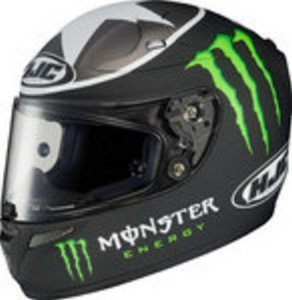 Hjc Rps-10 Ben Spies Monster SIZE:SML Full Face Motorcycle Helmet