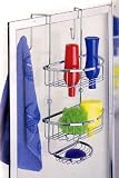 Over-the-Door Chrome Shower Caddy (Chrome) (22.25h x 12w x 10.75d)