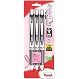 Pentel Ribbon EnerGel Deluxe RTX Retractable Liquid Gel Pen, 0.7mm (BL77ABP3A-BC)