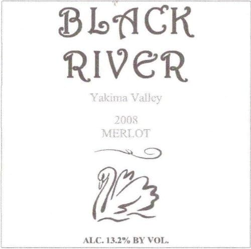 2008 Black River Winery Merlot 750 mL