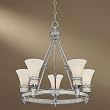 Minka Federal Restoration Chrome 5Lt Chandelier