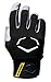 EvoShield ProStyle Protective Batting Gloves, Black, Medium
