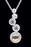 Journey Pendant Charm Medal with 18 Sterling Silver Chain OSU Oklahoma State Univesity Cowboy