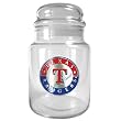 Texas Rangers MLB 31oz Glass Candy Jar - Primary Logo