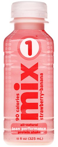 mix 1 Lean Performance Strawberry Banana, 11-Ounce (Pack of 12)