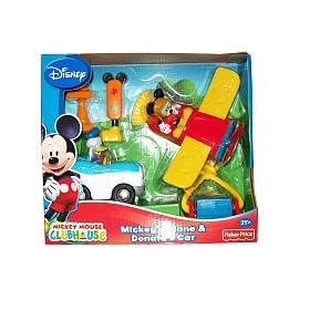  Mickeys Plane & Donalds Car * Mickey Mouse / Donald Duck * Disney + Extras