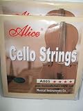 Cello Strings 2 Sets - Includes a Cello Tuner